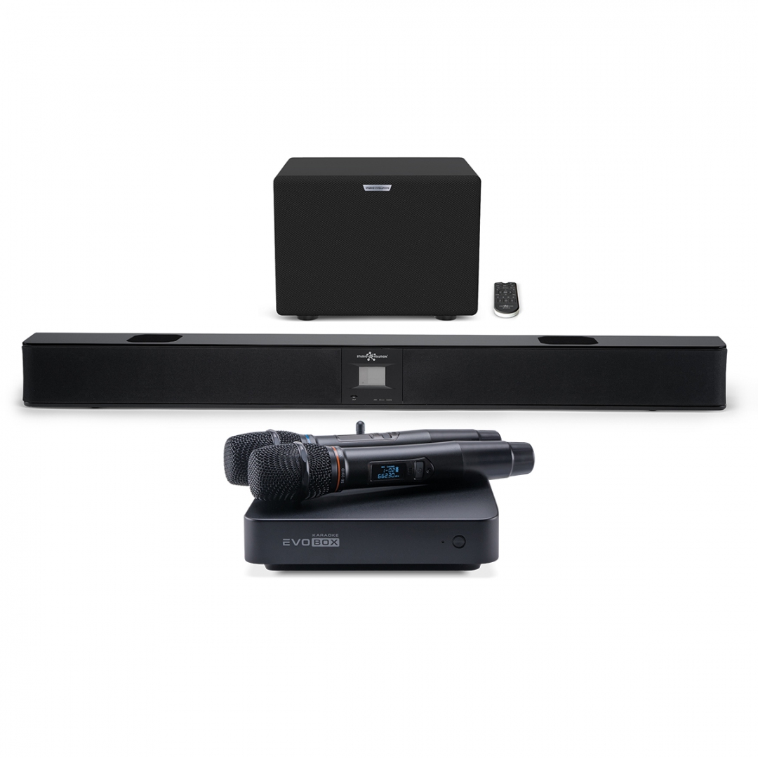 караоке-комплект EVOBOX Plus + EvoSound Bar (саундбар с караоке) в Сарове