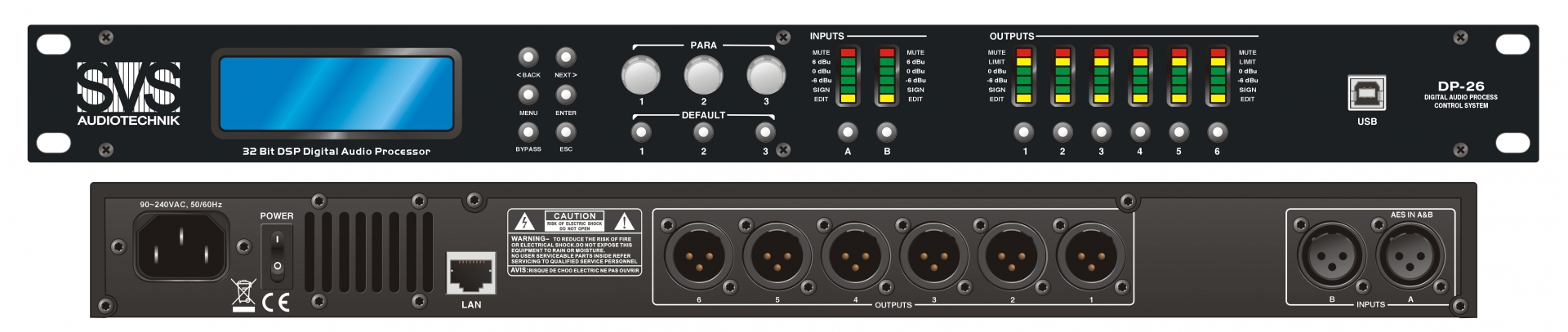 SVS Audiotechnik DP-26 Цифровой процессор: 2 входа 6 выходов в Сарове