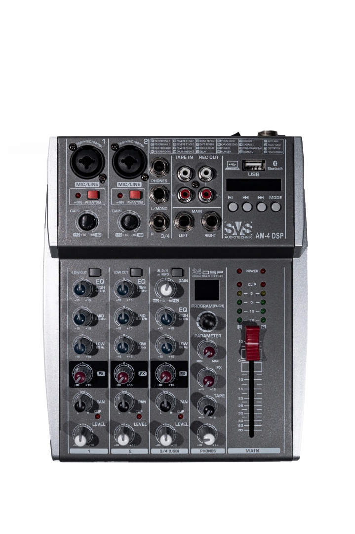SVS Audiotechnik mixers AM-4 DSP Аналоговый микшерный пульт, 4-канала в Сарове